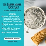 Nostalgia Rock Salt for Ice Cream Makers, 8 lb Pouch