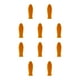thumbnail image 3 of Funda para mango de olla Bearachild silicona antiescaldado Naranja 10Conjunto, 3 of 6