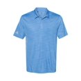 thumbnail image 2 of Adidas - Mélange Polo - A402 - Lucky Blue Melange - Size: XL, 2 of 3