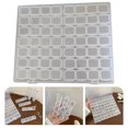 thumbnail image 2 of Shisuyan Organisateur de Rangement Transparent pour Boucles d'Oreilles 1Pcs 8.06x6.68x1.06 Po, 2 of 8