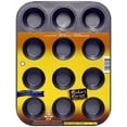 thumbnail image 2 of Baker's Secret Metal 12-Cup Non-Stick Mini Muffin Pan, 2 of 2