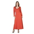 thumbnail image 2 of Womens Scoop Neck Maxi Dress, 2 of 9