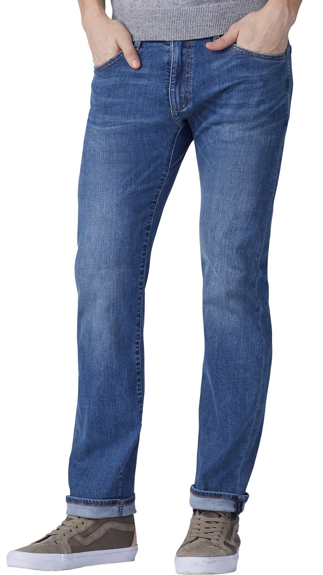 extreme motion slim straight leg jeans