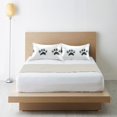 thumbnail image 6 of Yayeee Pillowcase King Size Set of 2 Satin Wrinkle Resistant Pillow Case, Cartoon Cat Paw, 6 of 7