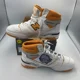 thumbnail image 2 of New Balance 650 WHITE/ORANGE BB650RCL Mens Basketball Shoes Sneakers Size 9.5 D, 2 of 6