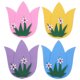 thumbnail image 1 of unbranded 4Ud Cubiertos De Tela Con Floral Para De En Pascua, 1 of 6
