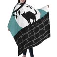 thumbnail image 6 of ZICANCN Hair Cutting Cape for Adults-Animal Black Cat Cape Salon Barber Cape for Hair Stylist Shampoo Capes Waterproof , 55x66 Inch, 6 of 7