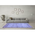 thumbnail image 3 of Ahgly Company Indoor Rectangle Oriental Blue Traditional Area Rugs, 7' x 10', 3 of 4