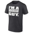 thumbnail image 2 of Men's Charcoal Paul Heyman I'm A Hanukkah Guy T-Shirt, 2 of 3