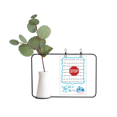 thumbnail image 1 of Logo ninguna entrada Jarrones colgantes de vidrio transparente Decoración Botella, 1 of 4