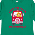 thumbnail image 4 of Inktastic Fire Truck 5th Birthday Boy Boys Long Sleeve Toddler T-Shirt, 4 of 5