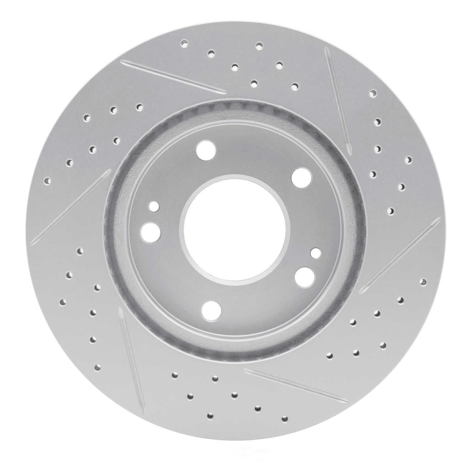 Dynamic Friction Company 830-72034L DFC Geoperformance Rotor - Drilled and Slotted