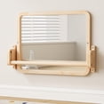 thumbnail image 1 of Espejo con barra desplegable Woodtoe Montessori para 6 a 18 meses, 1 of 7