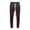 Red, variant on Hurxie Mens Track Pants with Ankle Zipper Slim Athletic Fit Sweatpants Gray,M