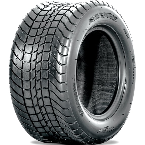 Deestone D258 205/50-10 67A3 4 Ply Golf Cart Tire