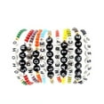 thumbnail image 3 of US 400-800 Round 7mm Acrylic Alphabet Beads Flat Round Letter DIY Jewelry Making, 3 of 5