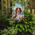 thumbnail image 2 of Welsh Springer Spaniel Luau Garden Flag 11.25 in x 15.5 in, 2 of 5