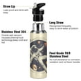 thumbnail image 3 of Yayeee 33oz Insulated Water Bottle Double Wall Stainless Steel with Flip Straw Lid, Astronaut Floating, 3 of 7