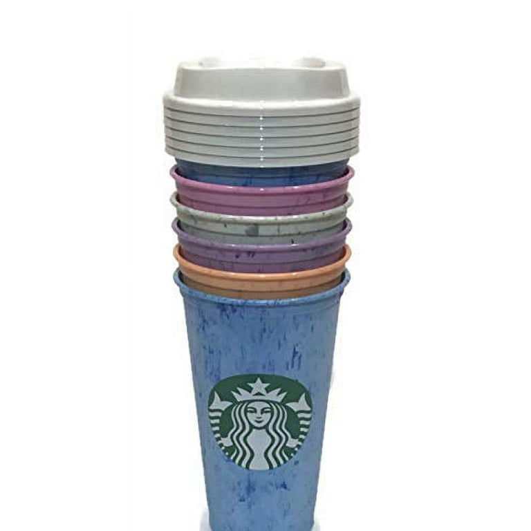 16oz Reusable Starbucks hot cup with hearts – roseandbearofficial