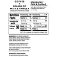 thumbnail image 5 of Starbucks Cold & Crafted Coffee Spash of Milk & Vanilla Cold Brew Crafted Iced Coffee Drink, 11 fl oz bottle, 5 of 5