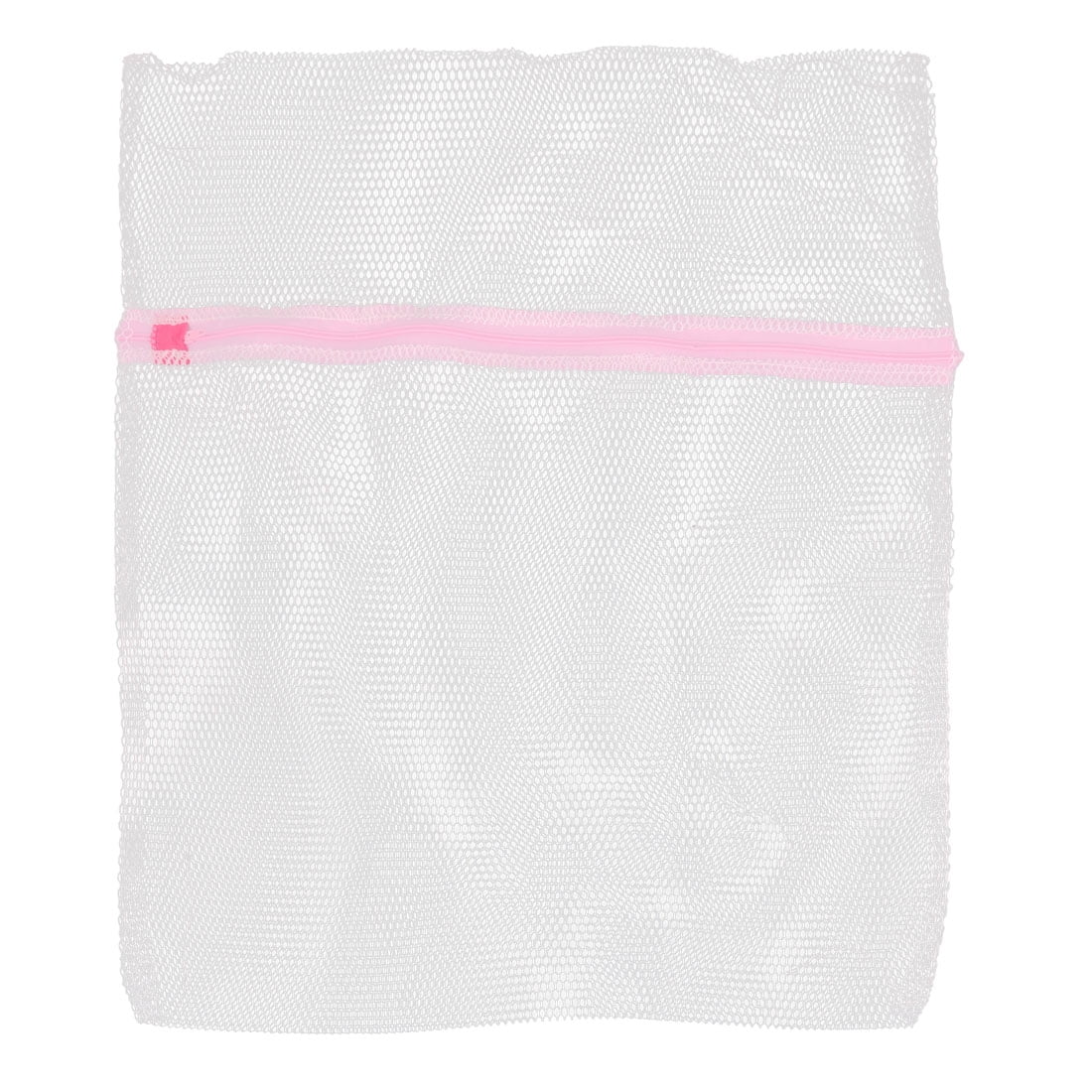 Home Laundry Nylon Mesh Pink Zipper Machine Washing Bag 50cm x 40cm Walmart Canada
