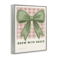 thumbnail image 3 of Stupell Industries Grow With Grace Ribbon Gray Framed Giclee Art, design by Courtney Haley, 20 x 16, 3 of 8
