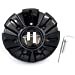 thumbnail image 3 of Helo Roues 845 HE845L156 HE845L156B001 Roue Noire Brillante Capuchon Central, 3 of 7