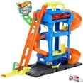 thumbnail image 3 of Mattel Hot Wheels City Tunnel Twist Car Wash Car Playset Play Vehicles Diecast, 3 of 15