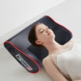 thumbnail image 4 of Cervical Massage Pillow Neck Shoulder Waist Hot Compress Kneading Electric Massager 110V PU Ergonomic for Home Car Office Multi Function Relaxation, 4 of 5