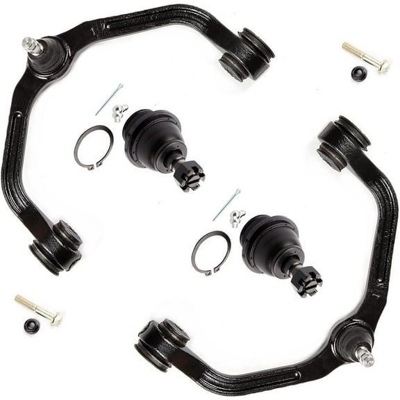 SCITOO 4pcs Front Suspension Kit Upper Control Arm Lower Ball Joint Fit 1998-2011 Ford Ranger 2001-2010 For Mazda B2300 1998-2001 For Mazda B2500 1998-2003 For Mazda B4000