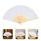 thumbnail image 2 of GOOHOCHY 3 abanicos de papel de bambú plegables para manualidades, para decoración del hogar y bodas., 2 of 8
