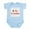 Sky Blue, variant on CafePress - Olive My Grandma Infant Bodysuit - Baby Light Bodysuit, Size Newborn - 24 Months