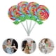 thumbnail image 3 of 4 piruletas grandes para niños, accesorios de baile y estudio fotográfico, adornos de caramelos falsos para sesiones de fotos infantiles y decoraciones de fiesta, 3 of 7