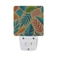 thumbnail image 2 of Tree Leaves Night Light 2 Pack LED Nightlight Plug into Wall Dusk to Dawn Sensor Soft White, 2 of 7