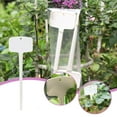 IPEWLEX Plastic Plant Labels TType Garden Tags for Outdoor Use