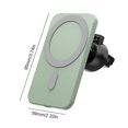 thumbnail image 5 of Soporte para teléfono celular magnético 15W Cargador de coche inalámbrico Puerto USB para iPhone 12/13/14 Likrtyny Accesorios para autos y motos, 5 of 5