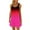 Multicolor, variant on Lindreshi Summer Dresses for Women 2024 Women's Round Neck Sleeveless Gradient Tie Dyed Beach Dress