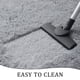 thumbnail image 4 of Alfombra Chicrug Soft Runner para dormitorio o sala de estar, 60 x 180 cm, color gris, 4 of 5