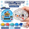 thumbnail image 6 of Mystery Dumpling Decoration, Slow Rebound Stress Relief Decor, Cute Sensory Desk Ornament for Home Shelf and Holiday Gift Display Decor, 6 of 7