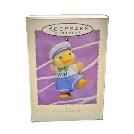 1995 Son (Family) Hallmark Keepsake Christmas Tree Ornament - QEO8247