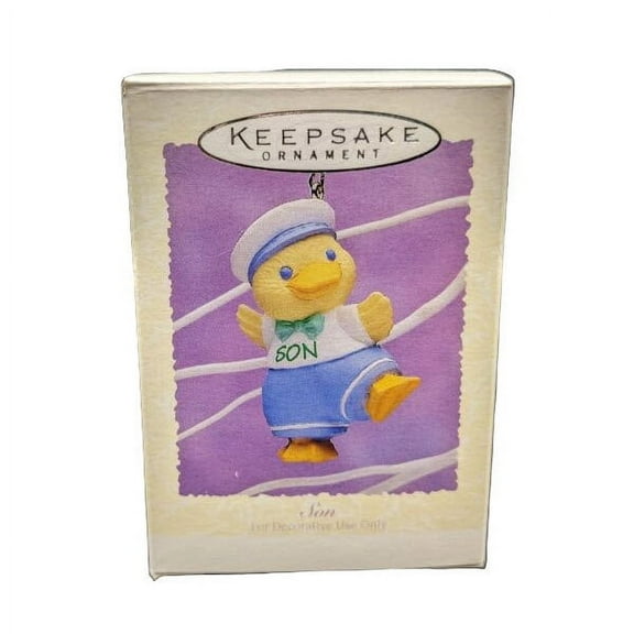 1995 Son (Family) Hallmark Keepsake Christmas Tree Ornament - QEO8247