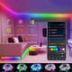 thumbnail image 5 of Tira de luces LED TUYA Smart Wifi RGBIC Dreamcolor Ribbon Lighting USB 5V WS2812B Lámpara de luz direccionable Compatible con Alexa Google, 5 of 5