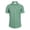 Dark Green, variant on Mens Pique Shirts Tops Short Sleeve Linen Blend Plaid Print Button Down Mens Graphic T-Shirts,Red,S