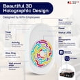 thumbnail image 6 of Undetectable Mouse Mover, Patented, Designed, Engineered, Packaged in USA, Jiggler with Random Movement, Activity and Timer Settings, Glow Ring, and 3D Hologram Design - Glass, 6 of 11