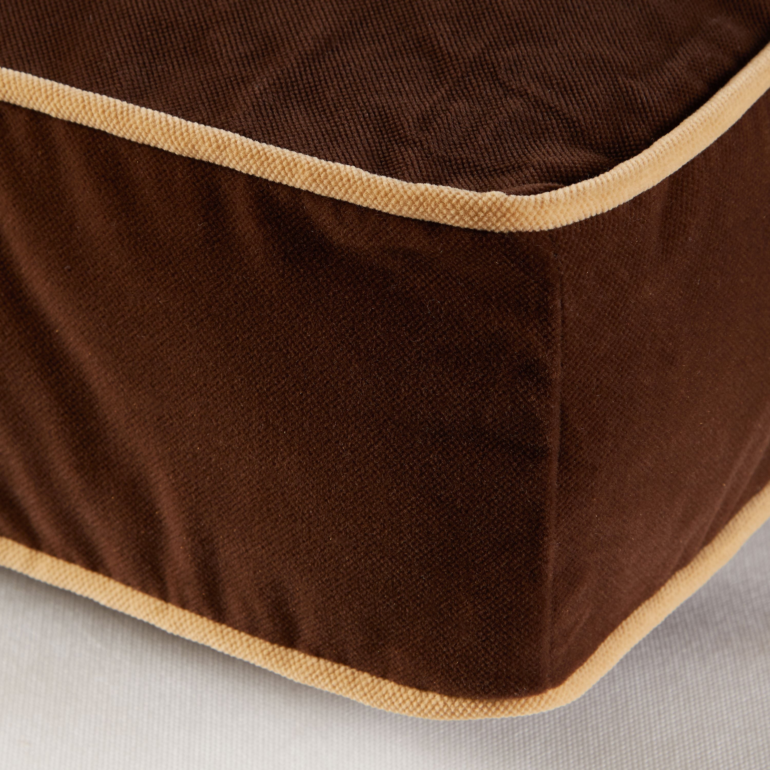 Happy Hounds Buster Rectangle Pillow Style Dog Bed, Cocoa, Large (48 x 36 in.)