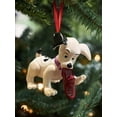 thumbnail image 3 of ORNAMENT 101 Dalmatians Holiday Holding A Shoe Disney Figurine Charm 3”, 3 of 3