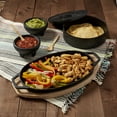 thumbnail image 3 of Infuse 8 Piece Pre-Seasoned Cast Iron Fajita Pan Set, 3 of 10