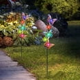 thumbnail image 1 of Dvkptbk Solar LED Garden Outdoor Waterproof 3 Head Hook Decorative Light Home Decor, 1 of 6