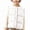 Beige, variant on Afuyipoi Kids Button Down Quilted Jacket Sleeveless Puffer Winter Warm Gilet Size 2-10 Khaki Size 2T