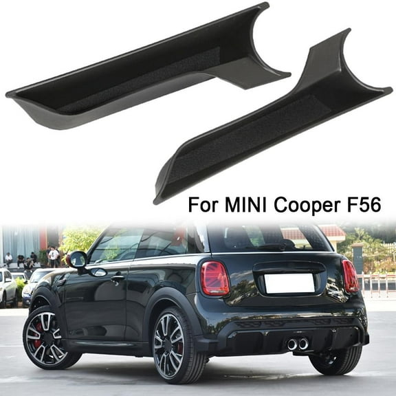 Fule Car Door Handle Armrest Storage Box Organizer Holder Case For BMW MINI For Cooper F56 Interior Organizer Car Styling Accessories
